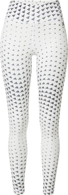 Sportovní kalhoty \'Train Essentials Brand Love High-Waisted \' adidas performance černá / bílá