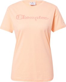 Tričko Champion Authentic Athletic Apparel růžová / pastelově růžová