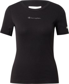 Tričko Champion Authentic Athletic Apparel šedá / černá