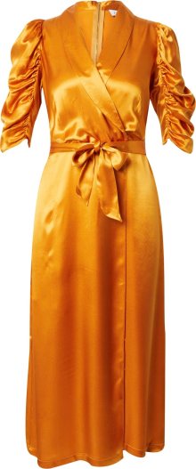 Šaty closet london zlatě žlutá