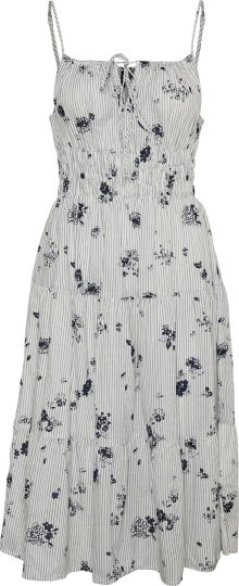 Letní šaty \'MILLE\' Vero Moda námořnická modř / bílá