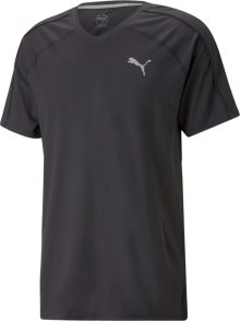 Funkční tričko Puma světle šedá / černá
