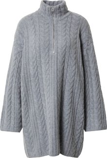 Úpletové šaty \'Hanako\' EDITED šedý melír