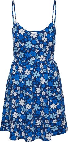 Letní šaty \'HELLEN\' Pieces azurová / světlemodrá / tmavě modrá
