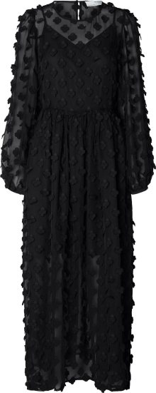 Šaty \'Kysha\' Selected Femme černá