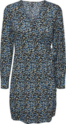 Šaty \'Nya\' Pieces béžová / světlemodrá / černá