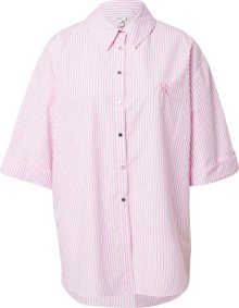 Halenka River Island světle růžová / bílá