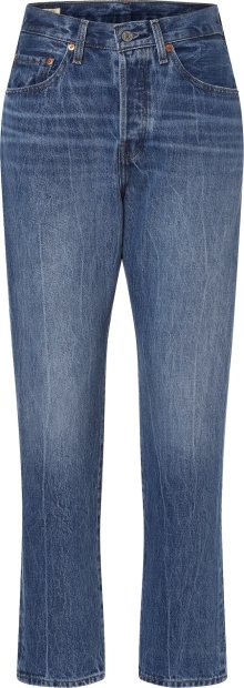 Džíny \' 501®\'81 \' Levis modrá / hnědá / červená / bílá
