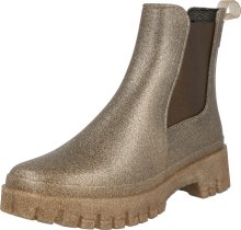Holínky \'MELVIN\' Lemon Jelly čokoládová / světle hnědá / zlatě žlutá