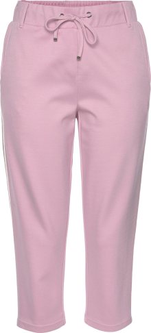 Kalhoty Bench pink / bílá