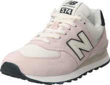 Tenisky \'574\' New Balance pastelově růžová / černá / přírodní bílá