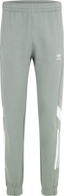 Kalhoty \'Rekive Sweat\' adidas Originals pastelově zelená / bílá