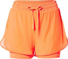 Sportovní kalhoty Champion Authentic Athletic Apparel oranžová / bílá