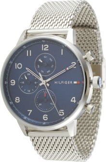 Analogové hodinky Tommy Hilfiger tmavě modrá / stříbrná
