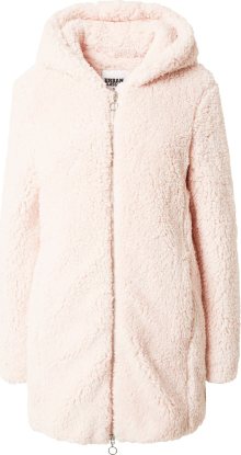 Přechodný kabát Urban Classics světle růžová