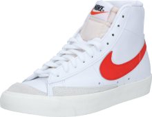 Kotníkové tenisky \'BLAZER MID 78\' Nike Sportswear červená / bílá