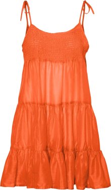 Letní šaty \'Lasley\' Vero Moda oranžová