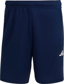 Sportovní kalhoty \'Train Essentials Piqué 3-Stripes\' adidas performance námořnická modř / bílá