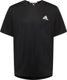 Funkční tričko \'Designed For Movement\' ADIDAS SPORTSWEAR černá / bílá