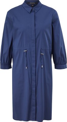 Košilové šaty comma námořnická modř