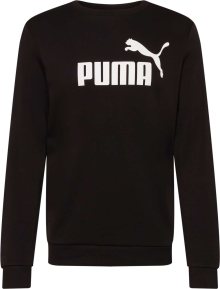 Sportovní mikina Puma černá / bílá