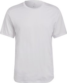 Funkční tričko \'Designed 4 Running\' ADIDAS SPORTSWEAR šedá / bílá