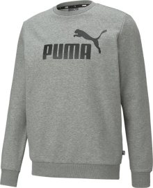 Sportovní mikina Puma šedý melír / černá