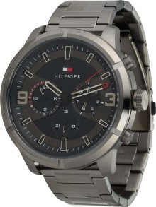 Analogové hodinky Tommy Hilfiger tmavě šedá