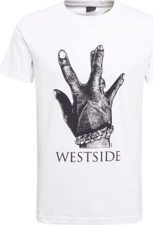 Tričko \'Westside Connection\' mister tee černá / bílá