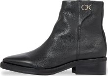 Kotníkové boty Calvin Klein černá