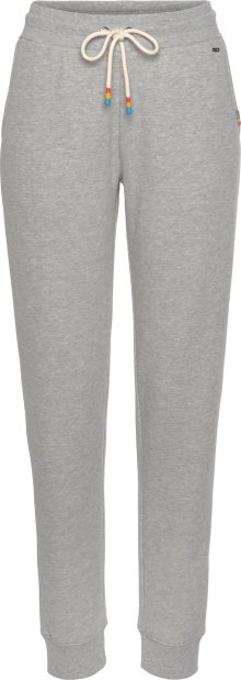 Kalhoty Lascana šedý melír / mix barev