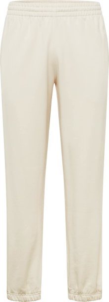 Kalhoty \'Adicolor Contempo French Terry\' adidas Originals barva bílé vlny