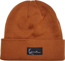 Čepice Karl Kani koňaková / černá / bílá
