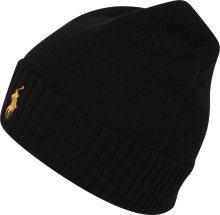 Čepice Polo Ralph Lauren zlatá / černá