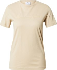 Tričko Champion Authentic Athletic Apparel béžová / pastelově oranžová