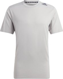 Funkční tričko \'Designed For Training\' ADIDAS SPORTSWEAR šedá / černá