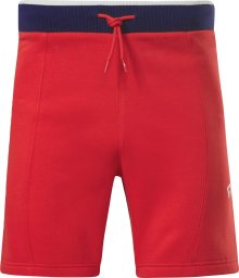 Sportovní kalhoty Reebok Sport námořnická modř / červená