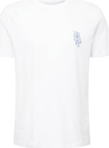 Tričko Esprit marine modrá / bílá