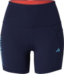 Sportovní kalhoty \'Adizero Lite\' adidas performance námořnická modř / aqua modrá