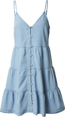 Letní šaty \'Cami\' Warehouse modrá džínovina