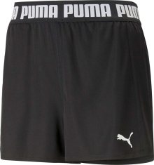 Sportovní kalhoty \'TRAIN ALL DAY\' Puma černá / bílá