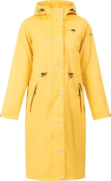 Funkční kabát Schmuddelwedda žlutá / bílá