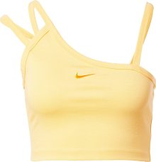 Top Nike Sportswear žlutá / oranžová