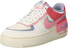Tenisky \'AF1 SHADOW\' Nike Sportswear krémová / světle fialová / pink / světle růžová