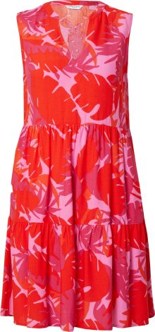 Šaty \'Panama\' ZABAIONE oranžová / pink / světle růžová / červená
