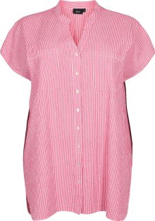Halenka Zizzi pink / bílá