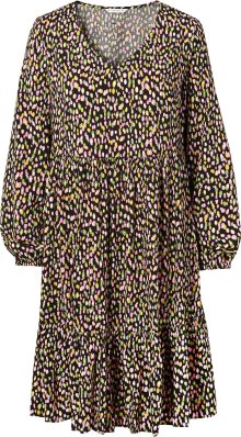 Šaty \'MILI 1\' TATUUM zelená / pink / černá