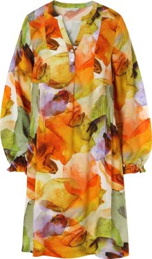 Šaty \'MORTIKA\' TATUUM mix barev / oranžová