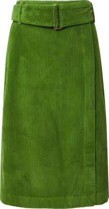 Sukně United Colors of Benetton trávově zelená