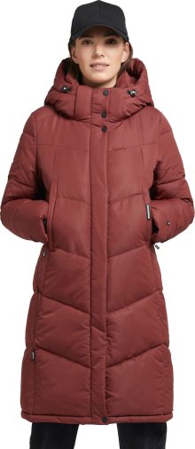 Zimní kabát \'Limetta\' khujo rezavě červená